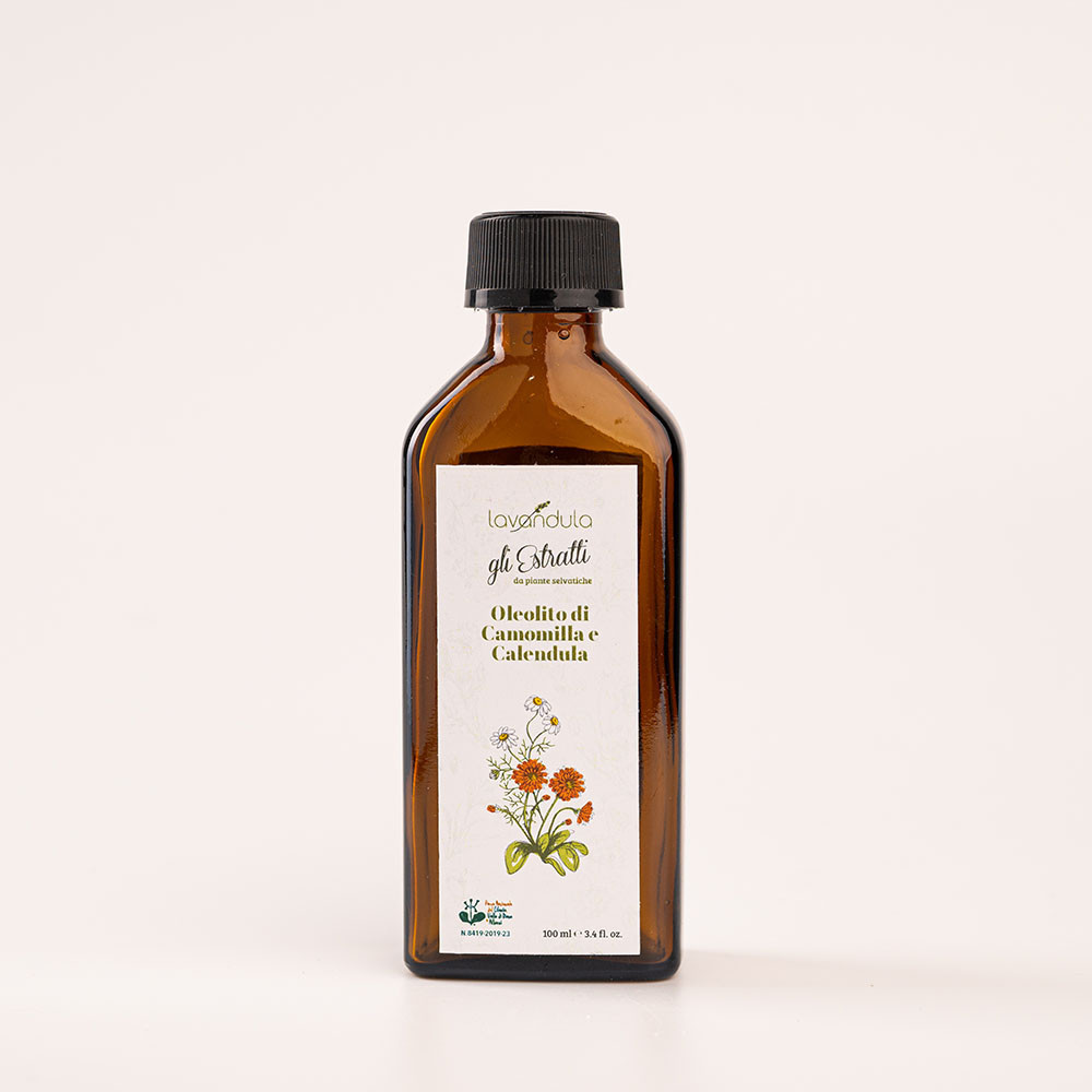 Oleolito camomilla e calendula