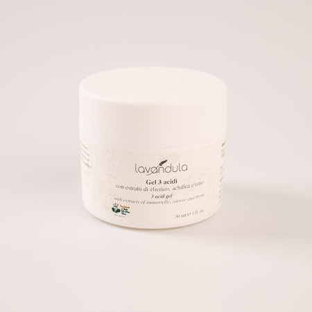 Gel 3 acidi con estratti di elicriso, timo ed achillea