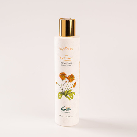 Body Cream with wild Calendula, wheat Protein and Honey