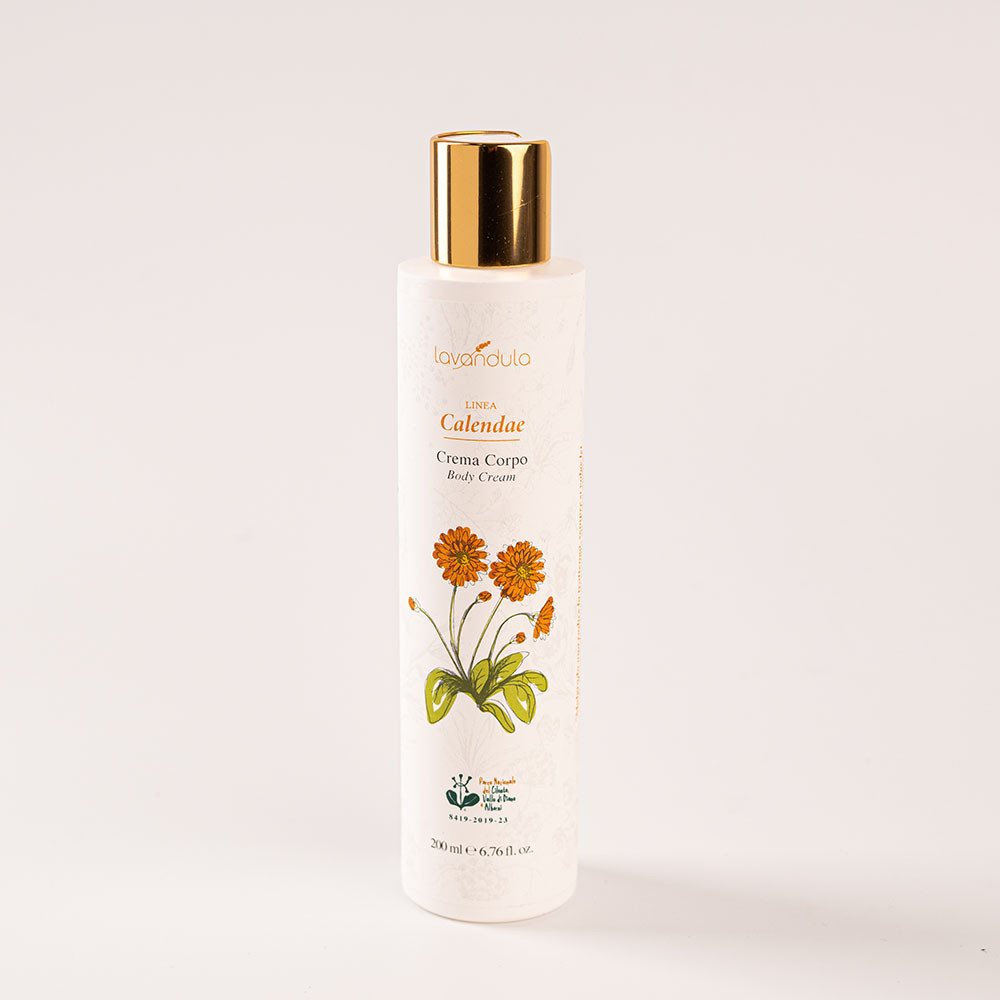 Body Cream with wild Calendula, wheat Protein and Honey