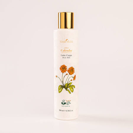Latte corpo Calendula selvatica e proteine del grano
