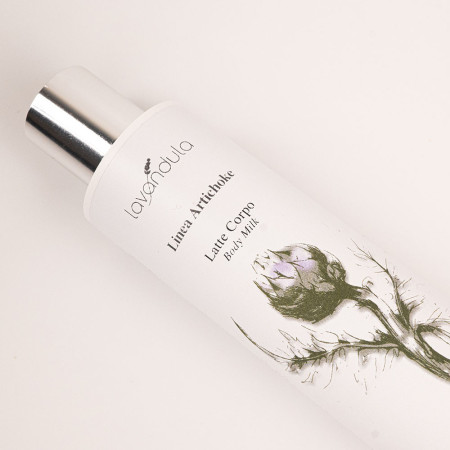 Body milk with slimming extracts of artichoke, centella, butcher's broom and pineapple