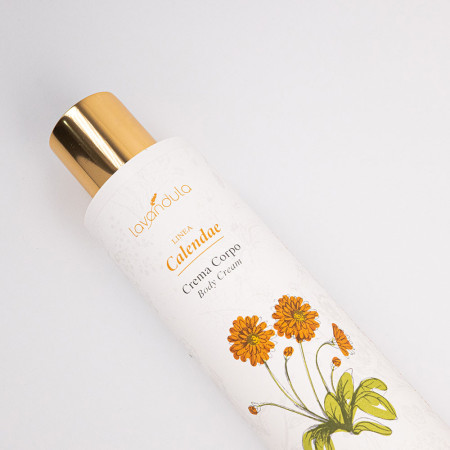 Body Cream with wild Calendula, wheat Protein and Honey