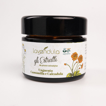 Chamomile and calendula ointment