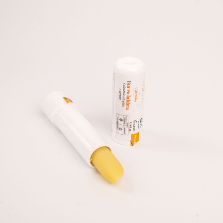 Lip butter with olive oil, shea butter, calendula and citrus fruits