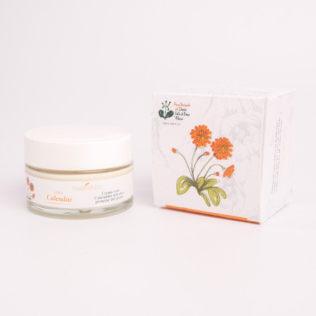 Face cream with wild Marigold and wheat protein